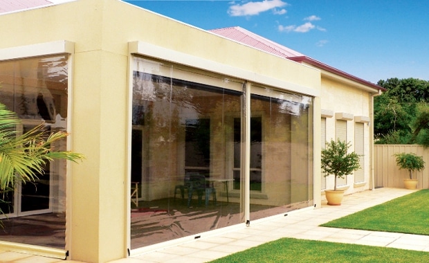 Westral Clear PVC Café Outdoor Blinds