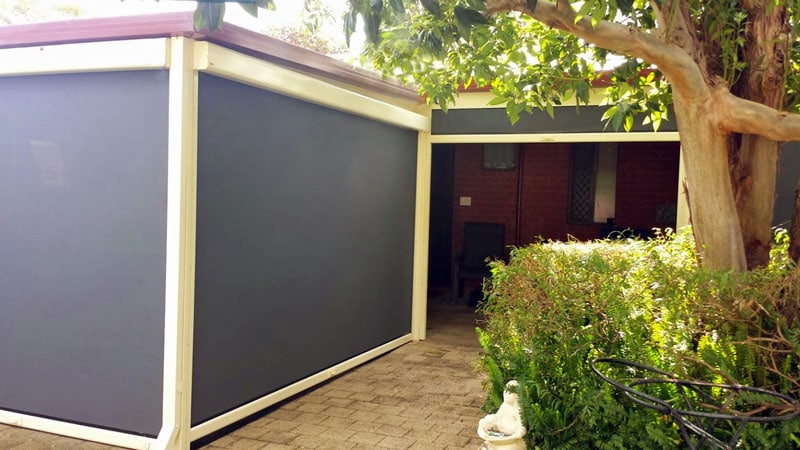 Westral ShadeTrack Outdoor Patio Blinds